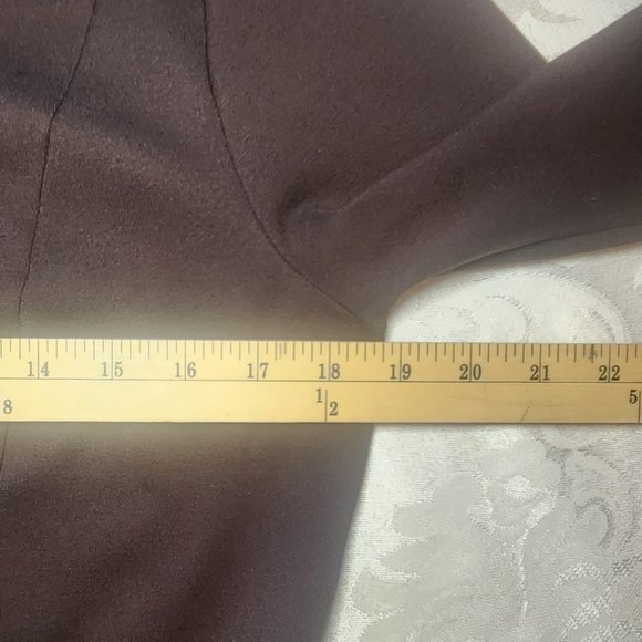 Ruby Ribbon Brown Ponte Jacket #0104 - Picture 12 of 13